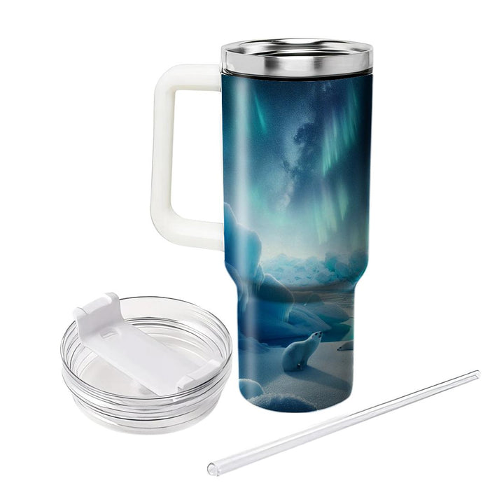 Winter Northern Frost  Custom Tumblers