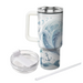 Whimsical Narwhal Nautical  Personalized Tumblers