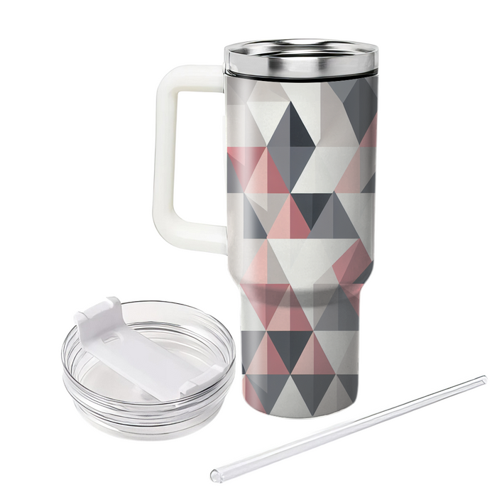 Triangular Rhythm Flow  Tumbler Cups