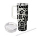 Vintage Film Strip  Tumbler Cups