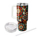 Vibrant Folk Art Patterns  Tumbler Cups