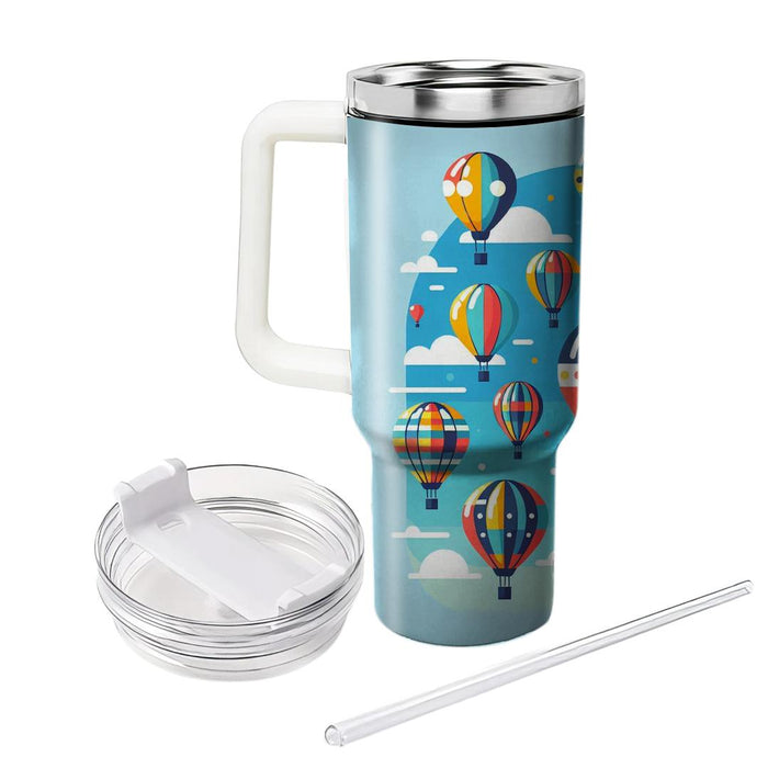 Vibrant Balloon Festival  Travel Tumblers