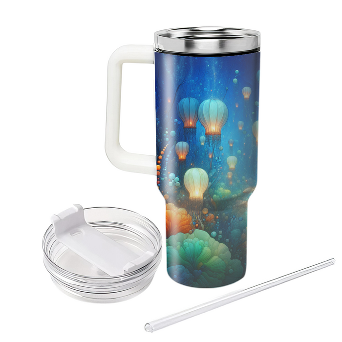 Underwater Lanterns - Aquatic Lantern Festival  Custom Tumblers