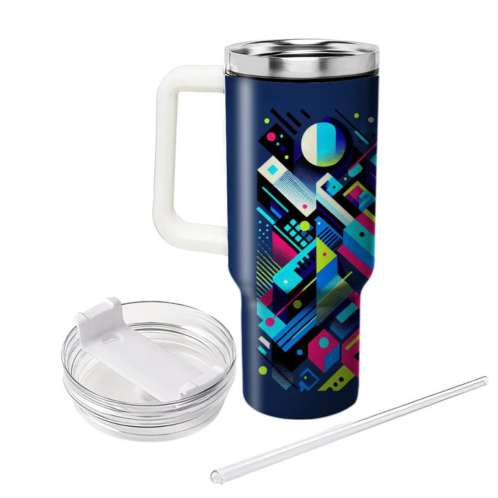 Geometric Graffiti Style  Unique Tumblers