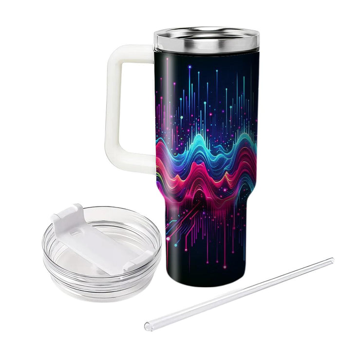 Techno Color  Tumbler Cups