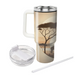 Gentle Giraffe Serenade  Tumbler Cups