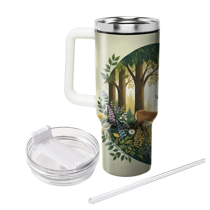 Gentle Deer Family  Tumbler Cups