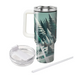 Winter Evergreen  Personalized Tumblers