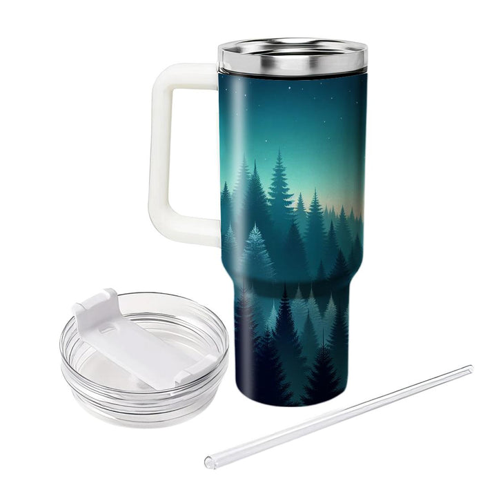 Winter Woodland Mystique Tumblers With Lids