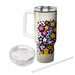 Whimsical Star Motifs  Custom Tumblers