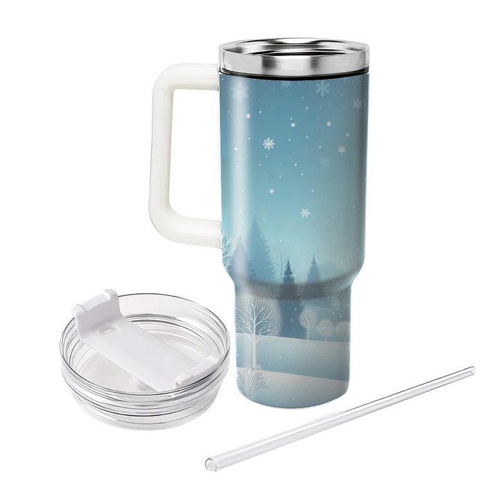 Winter Woodland Dream  Personalized Tumblers