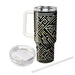 Geometric Diamond Maze  Travel Tumblers