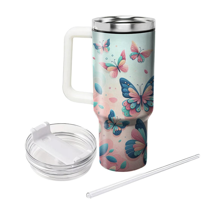 Springtime Butterfly Dance  Decorative Tumblers