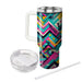 Zigzag Delight  Insulated Tumblers