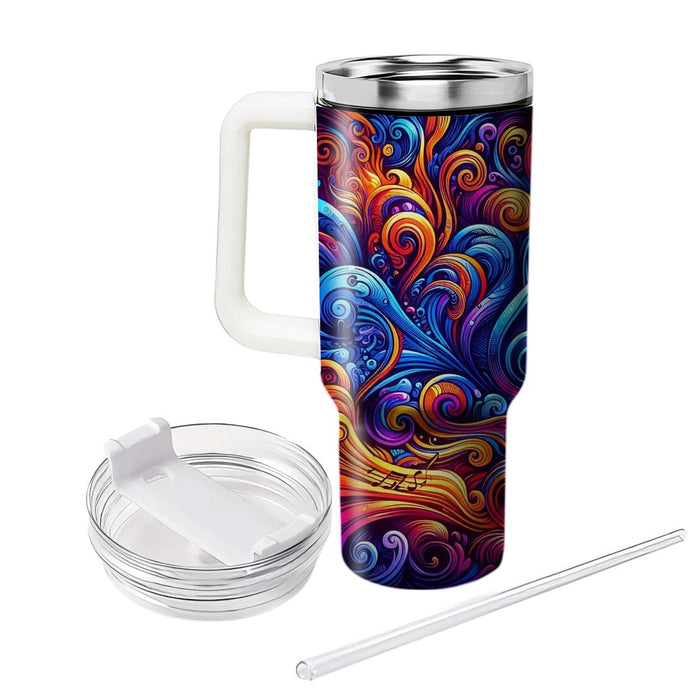 Funky Festival Vibes  Travel Tumblers