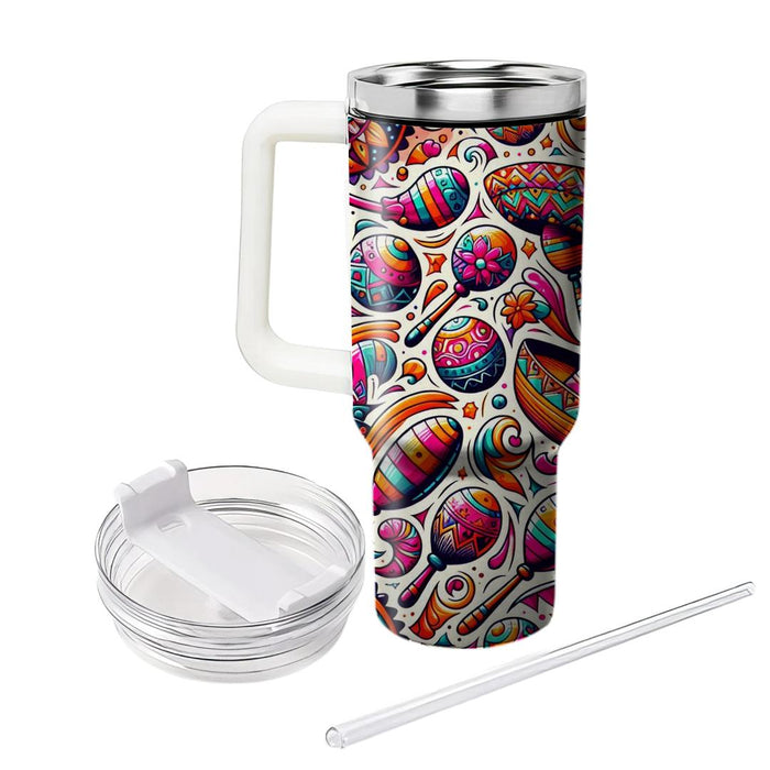 Funky Fiesta Celebration Travel Tumblers