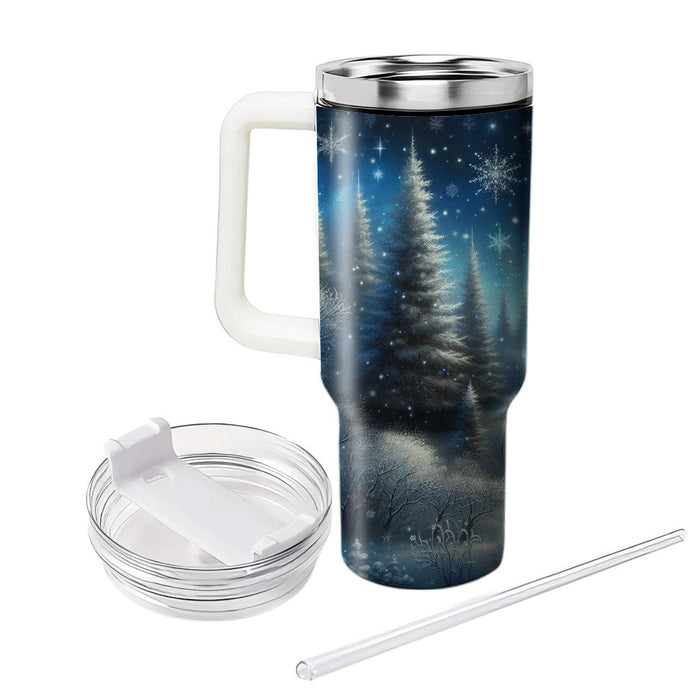 Winter Frosty Nights  Tumblers For Gifts