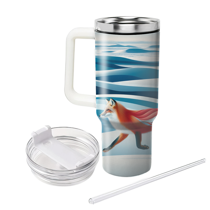 Whispering Fox Tundra  Decorative Tumblers