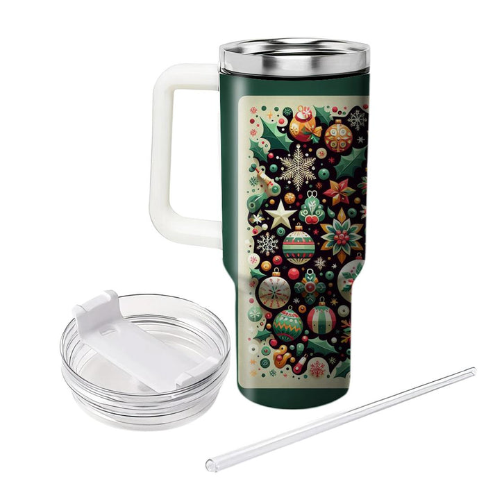 Winter Celebration Cheer  Decorative Tumblers