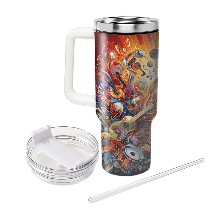 Vibrant Voices - International Day Of Music  Custom Tumblers