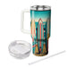 Retro Surfboard Collection  Decorative Tumblers