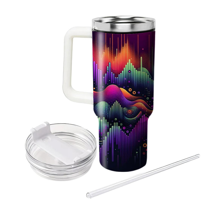 Techno Wave Music  Unique Tumblers