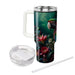 Vibrant Macaw Jungle  Personalized Tumblers