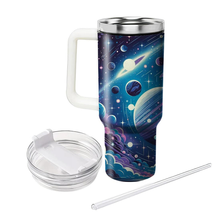 Vivid Starry Night  Tumblers With Lids