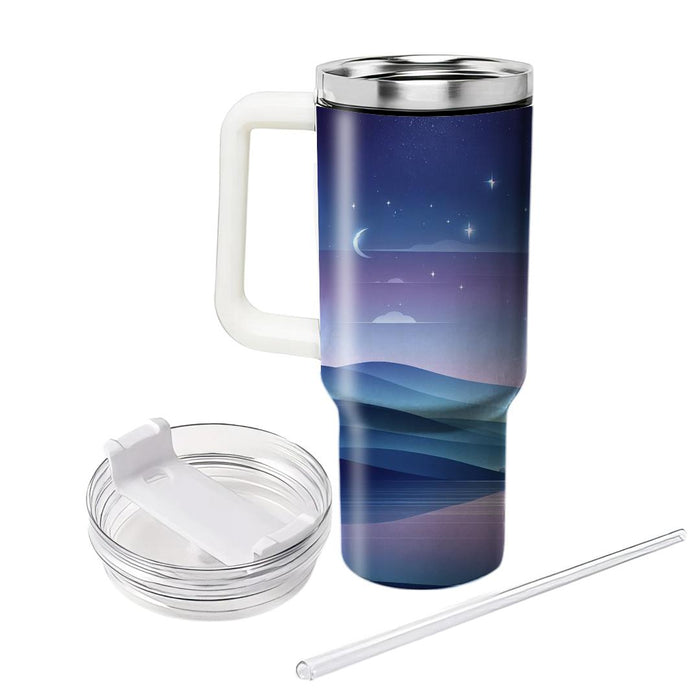 Serene Reflections - A Meditative New Year  Tumbler Cups