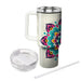 Vibrant Mandala Harmony  Decorative Tumblers