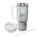 Serene Swan Gliding  Tumblers With Lids