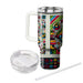 Retro Pixels  Tumbler Cups