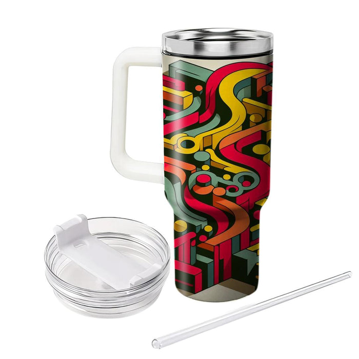 Urban Graffiti Art  Decorative Tumblers