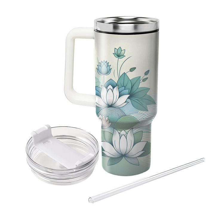 Serene Zen Festival - A Calm Reflection  Travel Tumblers