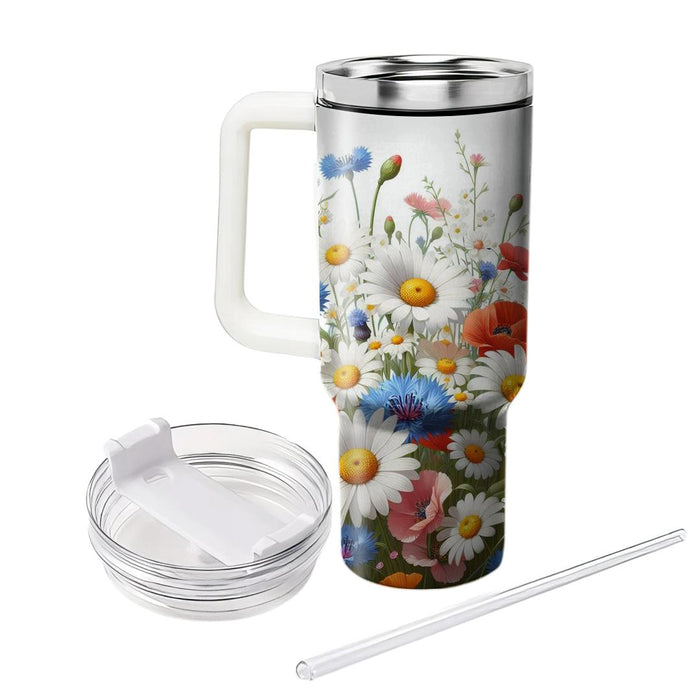 Whimsical Wildflower Mix  Unique Tumblers