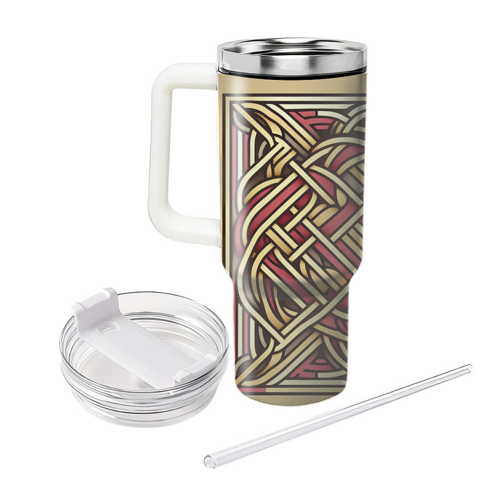 Twisted Line Motif  Decorative Tumblers