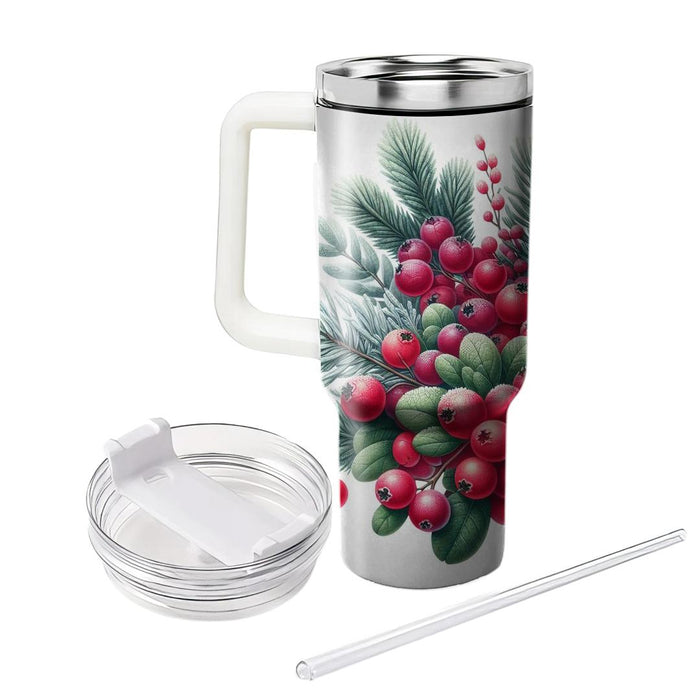 Winter Cranberry Cheer  Insulated Tumblers