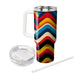 Zigzag Pop  Tumblers With Lids