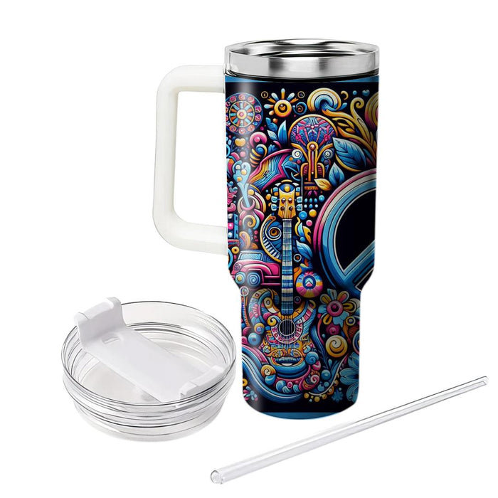 Woodstock Peace  Travel Tumblers