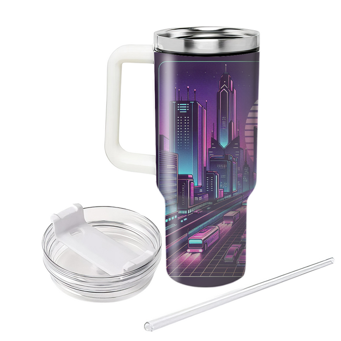 Synth City  Tumblers With Lids