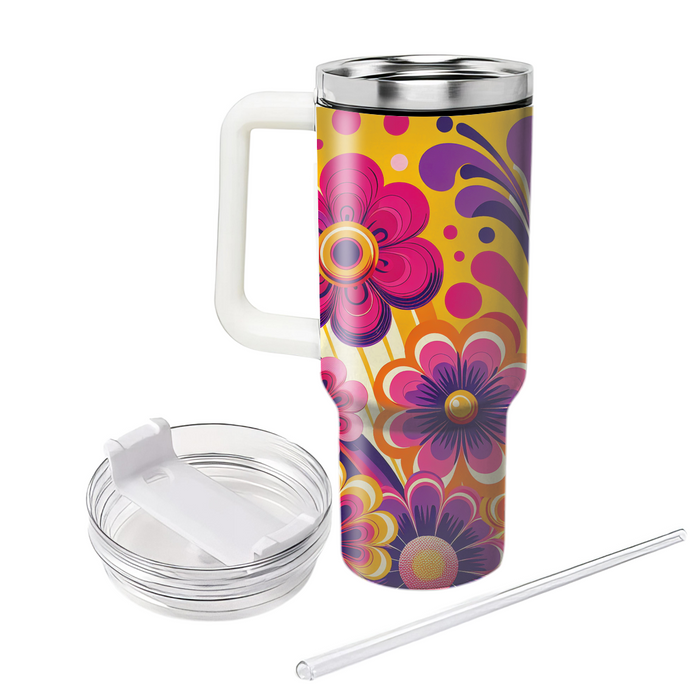  Floral Burst  Custom Tumblers