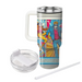 Retro Graphic Novel  Tumbler Cups