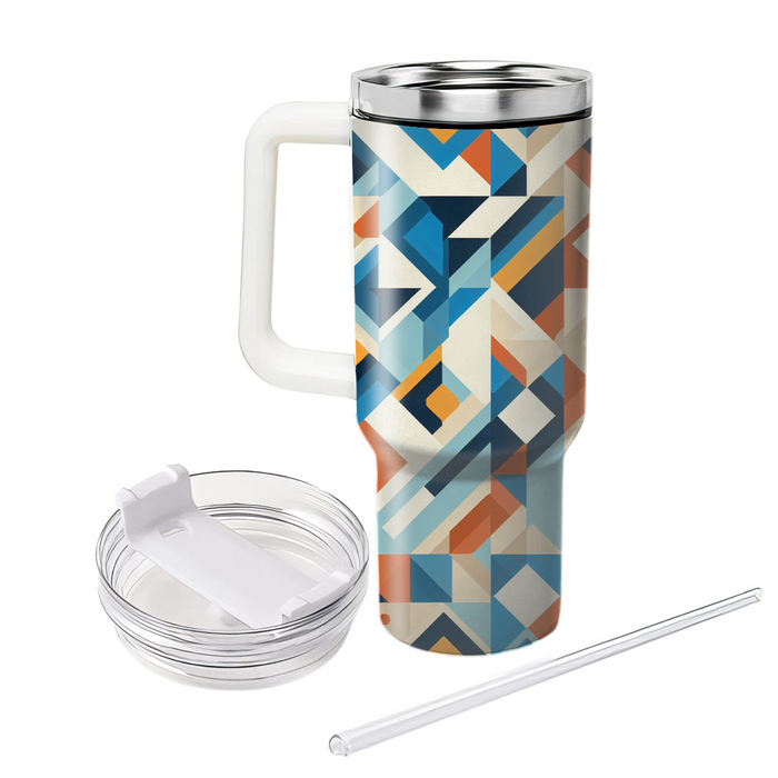 Angular Mosaic Tiles  Custom Tumblers