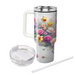 Springtime Floral Fantasy  Personalized Tumblers