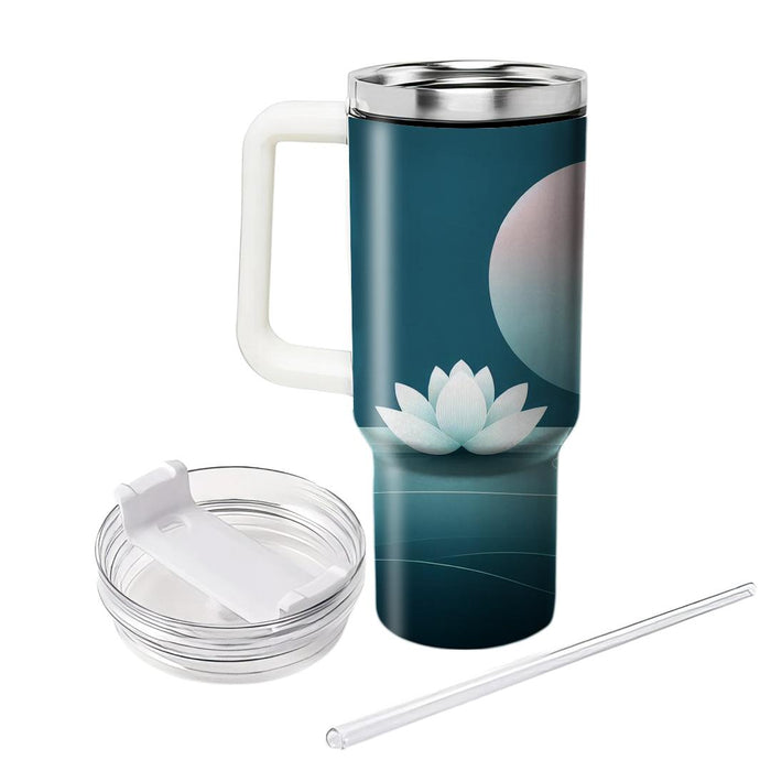 Blossoming Lotus Serenity  Tumbler Cups