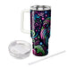 Bright Neon Animal Print  Insulated Tumblers