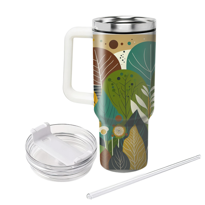 Bold Nature Prints Tumblers With Lids