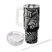 Zebra Stripe  Personalized Tumblers