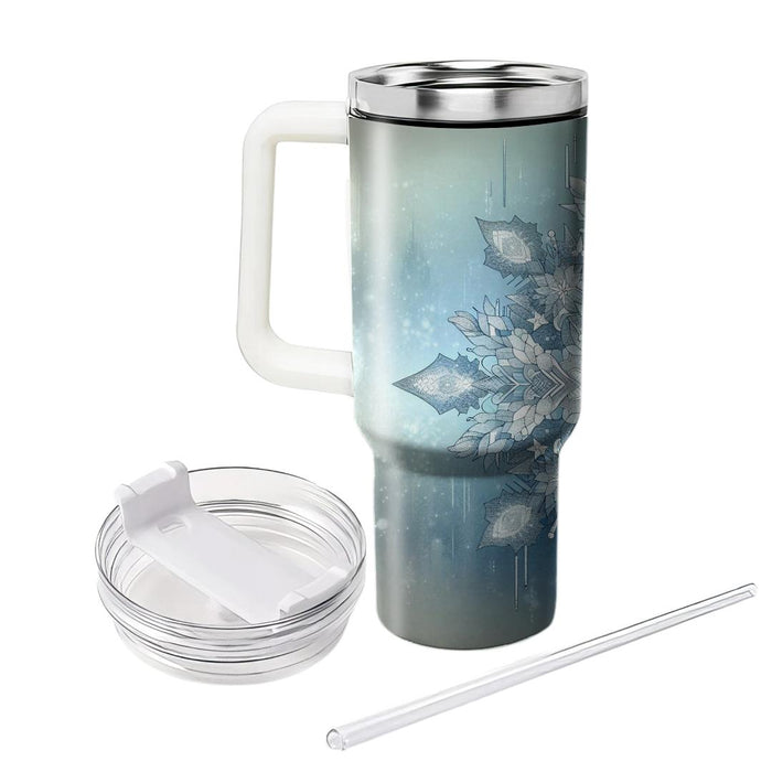 Winter Magic Mosaic  Custom Tumblers