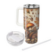 Autumn Woodland Walk  Personalized Tumblers